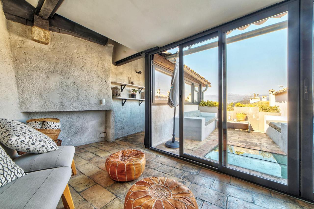 Townhouse Mougins In The Old Village, Fantastic View, Sea And Mountains מראה חיצוני תמונה